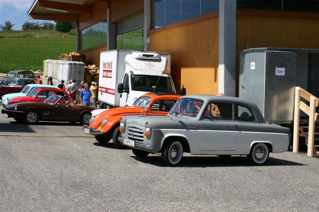 2010-08-08 Oldtimertreffen beim Clubkollegen Kranz